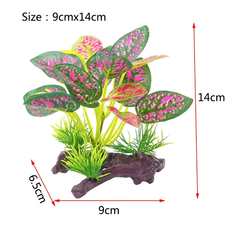 Grama Subaquática Artificial para decoração de Aquário